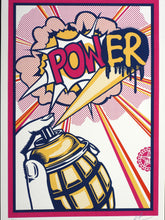 Charger l'image dans la galerie, SHEPARD FAIREY Power Fuchsia 2026 - Signed Screenprint
