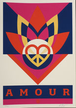 Charger l'image dans la galerie, SHEPARD FAIREY Amour Fuchsia 2026 - Signed Screenprint
