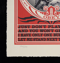 Load image into Gallery viewer, SHEPARD FAIREY Hendrix Fire - SIGNED Letterpress
