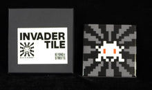 Load image into Gallery viewer, INVADER Black Sunset Tile - sculpture CERAMIQUE

