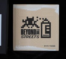 Load image into Gallery viewer, INVADER Black Sunset Tile - sculpture CERAMIQUE
