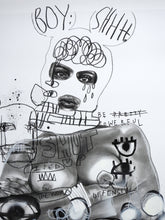 Load image into Gallery viewer, MISSME Nope Handfinished - Signed print
