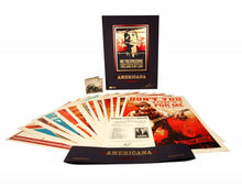 Charger l&#39;image dans la galerie, SHEPARD FAIREY Americana Box ( Neil Young ) - Signed Box with 13 Screenprint and cd
