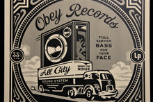 Load image into Gallery viewer, SHEPARD FAIREY Dance Floor Riot 2011 - Bass In Your Face - Screenprint
