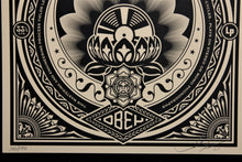 Charger l&#39;image dans la galerie, SHEPARD FAIREY Dance Floor Riot 2011 - Lotus - Signed Screenprint
