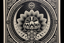 Charger l&#39;image dans la galerie, SHEPARD FAIREY Dance Floor Riot 2011 - Lotus - Signed Screenprint
