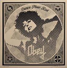 Charger l&#39;image dans la galerie, SHEPARD FAIREY Dance Floor Riot 2011 - New Wave Girl - Signed Screenprint
