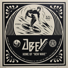 Charger l&#39;image dans la galerie, SHEPARD FAIREY Dance Floor Riot 2011 - New Wave Surfer - Signed Screenprint
