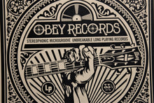 Charger l&#39;image dans la galerie, SHEPARD FAIREY Dance Floor Riot 2011 - Obey Fist Guitar - Screenprint
