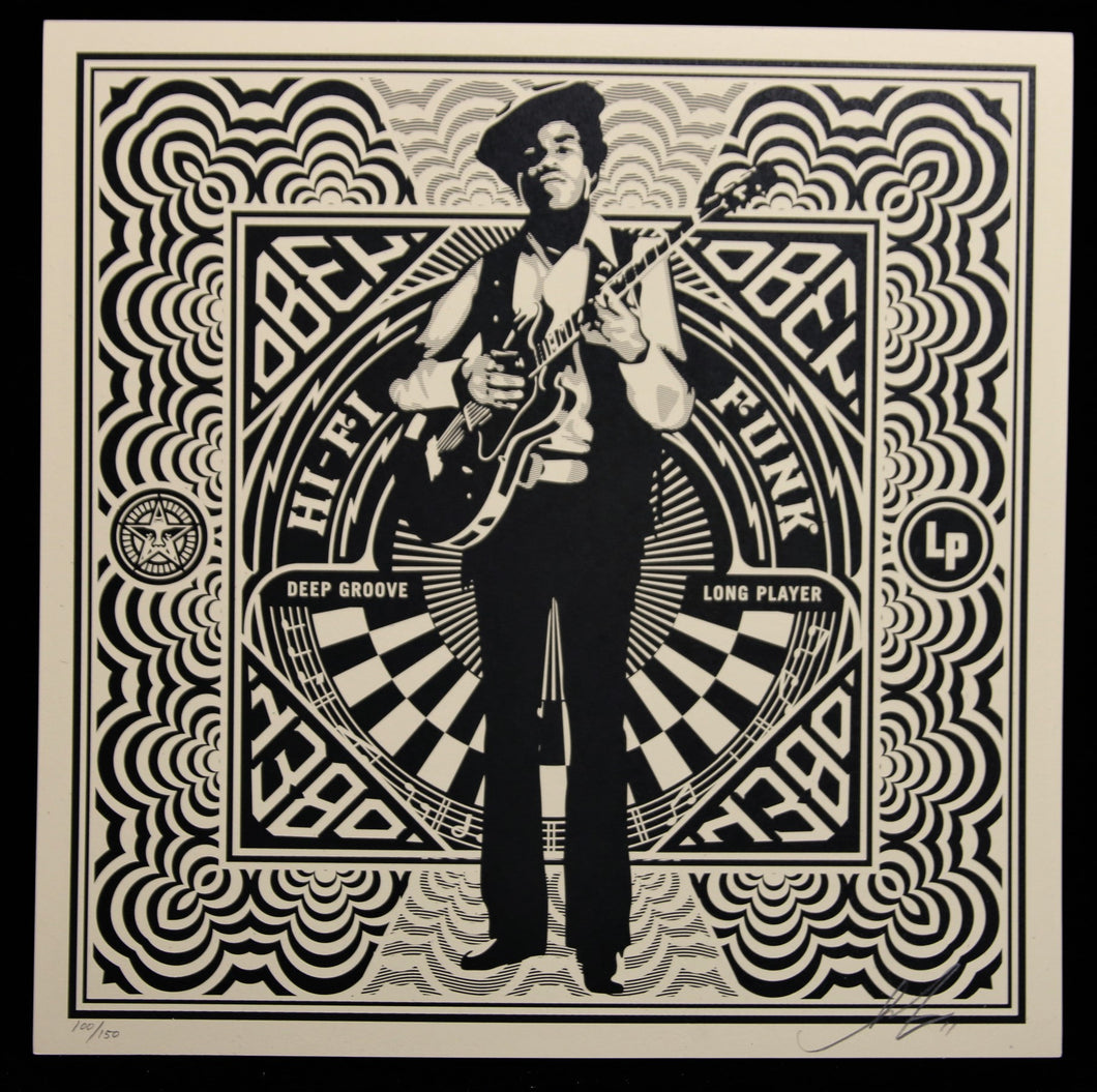 SHEPARD FAIREY Dance Floor Riot 2011 - Obey Funk - Screenprint