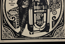 Charger l&#39;image dans la galerie, SHEPARD FAIREY Dance Floor Riot 2011 - Jonesy - Screenprint
