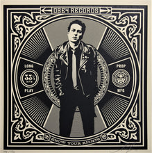Charger l&#39;image dans la galerie, SHEPARD FAIREY Dance Floor Riot 2011 - Obey Strummer - Signed Screenprint
