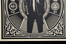 Charger l&#39;image dans la galerie, SHEPARD FAIREY Dance Floor Riot 2011 - Obey Strummer - Signed Screenprint
