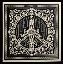 Charger l&#39;image dans la galerie, SHEPARD FAIREY Dance Floor Riot 2011 - Peace Bomber - Screenprint
