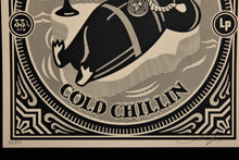 Charger l&#39;image dans la galerie, SHEPARD FAIREY Dance Floor Riot 2011 - Penguin Cold Chillin - Signed Screenprint
