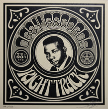 Charger l&#39;image dans la galerie, SHEPARD FAIREY Dance Floor Riot 2011 - Right Track - Screenprint
