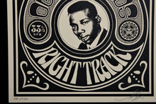 Charger l&#39;image dans la galerie, SHEPARD FAIREY Dance Floor Riot 2011 - Right Track - Screenprint
