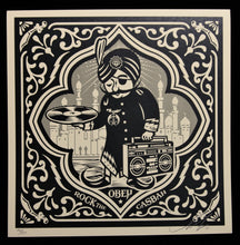 Charger l&#39;image dans la galerie, SHEPARD FAIREY Dance Floor Riot 2011 - Rock The Casbah - Signed Screenprint
