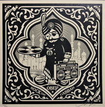 Charger l&#39;image dans la galerie, SHEPARD FAIREY Dance Floor Riot 2011 - Rock The Casbah - Signed Screenprint
