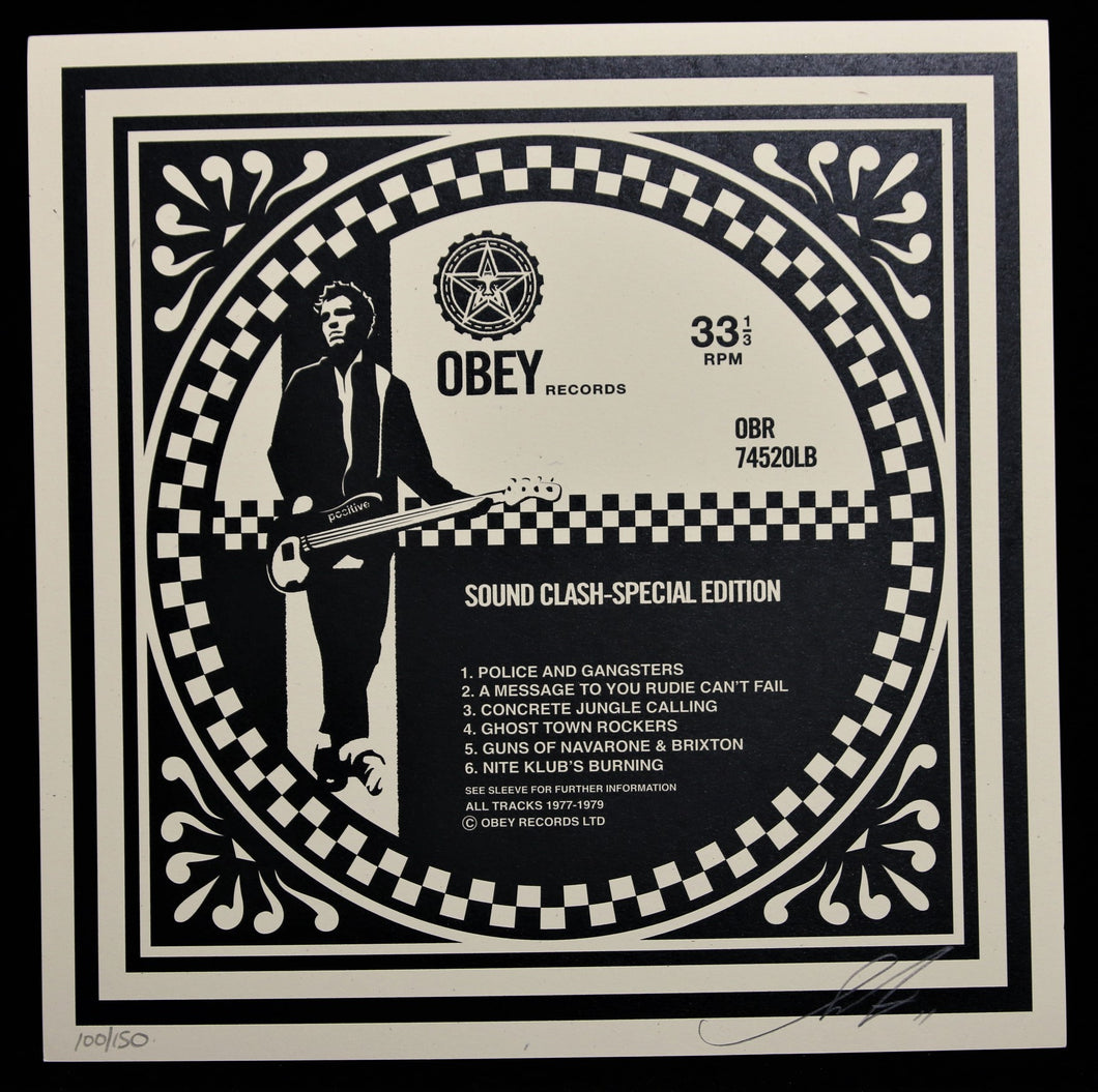 SHEPARD FAIREY Dance Floor Riot 2011 - Specials - Signed Screenprint