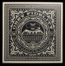 Load image into Gallery viewer, SHEPARD FAIREY Party At Moontower 2011 - Audiophile - Screenprint
