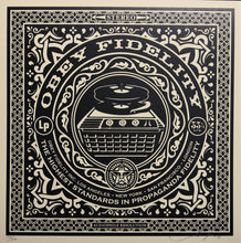 Charger l&#39;image dans la galerie, SHEPARD FAIREY Party At Moontower 2011 - Audiophile - Screenprint
