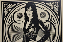 Load image into Gallery viewer, SHEPARD FAIREY Party At Moontower 2011 - Black Heart - Signed Screenprint
