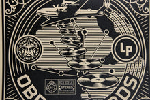 Charger l&#39;image dans la galerie, SHEPARD FAIREY Party At Moontower 2011 - Bomber - Signed Screenprint

