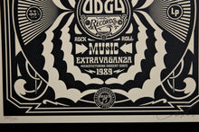 Load image into Gallery viewer, SHEPARD FAIREY Party At Moontower 2011 - Ear Popping - Signed Screenprint
