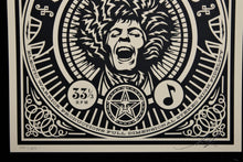 Charger l&#39;image dans la galerie, SHEPARD FAIREY Party At Moontower 2011 - Electric Warrior - Signed Screenprint
