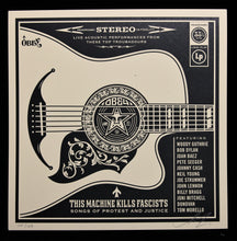 Charger l&#39;image dans la galerie, SHEPARD FAIREY Party At Moontower 2011 - Folk Guitar - Signed Screenprint
