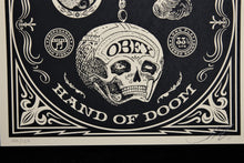 Charger l&#39;image dans la galerie, SHEPARD FAIREY Party At Moontower 2011 - Hand Of Doom - Signed Screenprint
