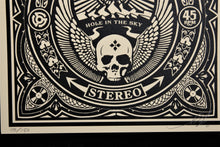 Load image into Gallery viewer, SHEPARD FAIREY Party At Moontower 2011 - Hole In The Sky - Signed Screenprint
