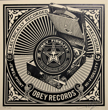 Charger l&#39;image dans la galerie, SHEPARD FAIREY Party At Moontower 2011 - Jewel Point - Signed Screenprint

