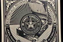 Charger l&#39;image dans la galerie, SHEPARD FAIREY Party At Moontower 2011 - Jewel Point - Signed Screenprint
