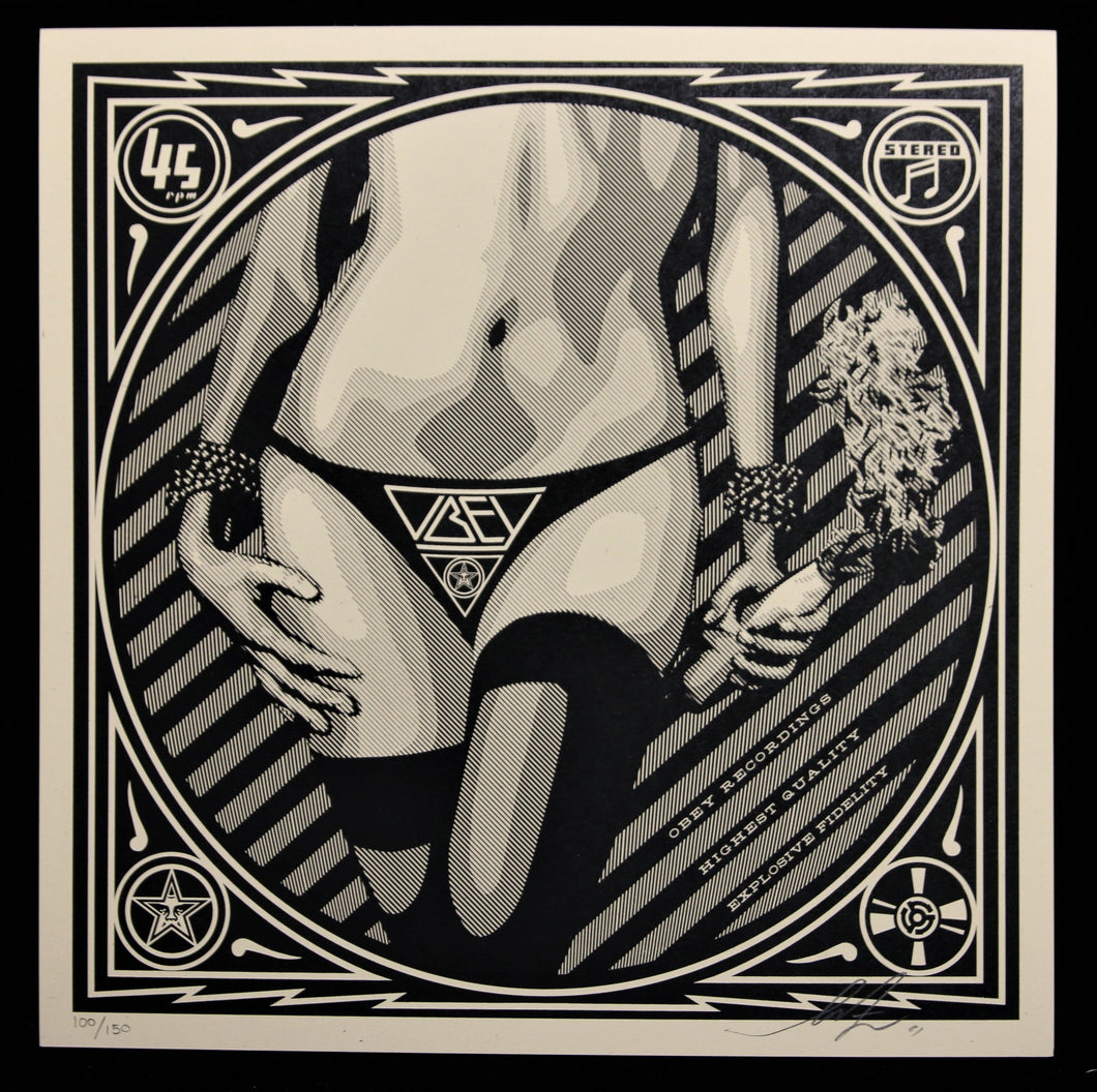 SHEPARD FAIREY Party At Moontower 2011 - Molotov - Signed Screenprint
