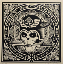Charger l&#39;image dans la galerie, SHEPARD FAIREY Party At Moontower 2011 - No Sleep At All - Signed Screenprint
