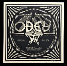 Load image into Gallery viewer, SHEPARD FAIREY Party At Moontower 2011 - Rebel Waltz - Signed Screenprint
