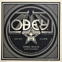 Charger l&#39;image dans la galerie, SHEPARD FAIREY Party At Moontower 2011 - Rebel Waltz - Signed Screenprint
