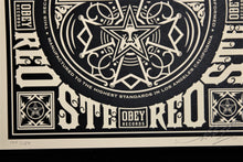 Charger l&#39;image dans la galerie, SHEPARD FAIREY Party At Moontower 2011 - Stereo Supreme - Signed Screenprint
