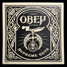 Load image into Gallery viewer, SHEPARD FAIREY Party At Moontower 2011 - Supreme Cuts - Signed Screenprint
