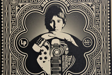 Load image into Gallery viewer, SHEPARD FAIREY Party At Moontower 2011 - This Machine - Signed Screenprint
