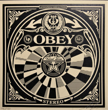 Charger l&#39;image dans la galerie, SHEPARD FAIREY Party At Moontower 2011 - Velvet Tone - Signed Screenprint
