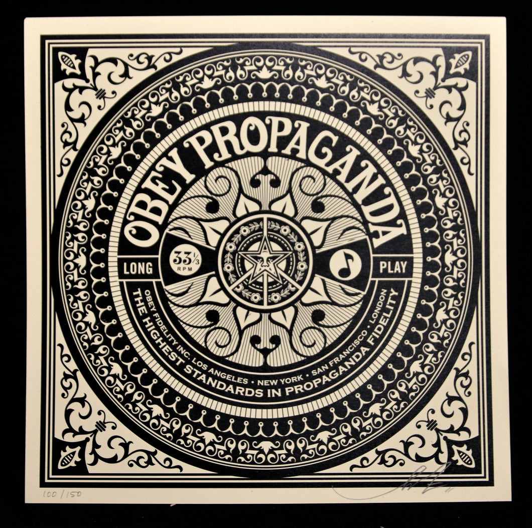 SHEPARD FAIREY Party At Moontower 2011 - World Star - Signed Screenprint