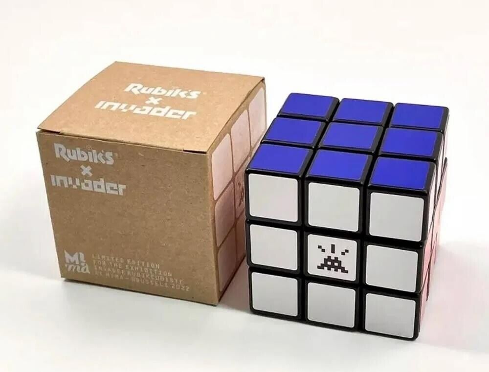 INVADER Rubik Cub - sculpture