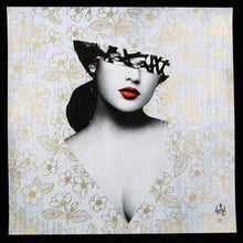 Charger l&#39;image dans la galerie, HUSH Le Buste 3 Gold - screenprint
