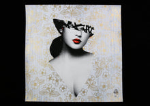 Charger l&#39;image dans la galerie, HUSH Le Buste 3 Gold - screenprint
