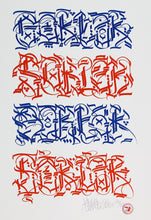 Charger l&#39;image dans la galerie, SOKLAK Four Barrels - screenprint

