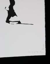 Load image into Gallery viewer, ZIEGLER T Peace Love and Anarchy ..... and Banksy - painting on paper
