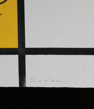 Charger l&#39;image dans la galerie, ZIEGLER T My Kid Just Ruined My Mondrian III - painting signed
